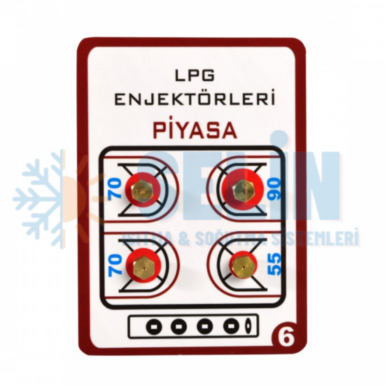 LPG ENJEKTÖR 6 MM (NO:6)