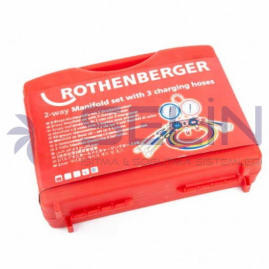 ROTHENBERGER 1000050067 5 HORTUMLU MANİFOLD SETİ