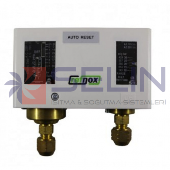 REFNOX RPC115 PROSESTAT KOMBİNE OTOMOTİK RESETLİ