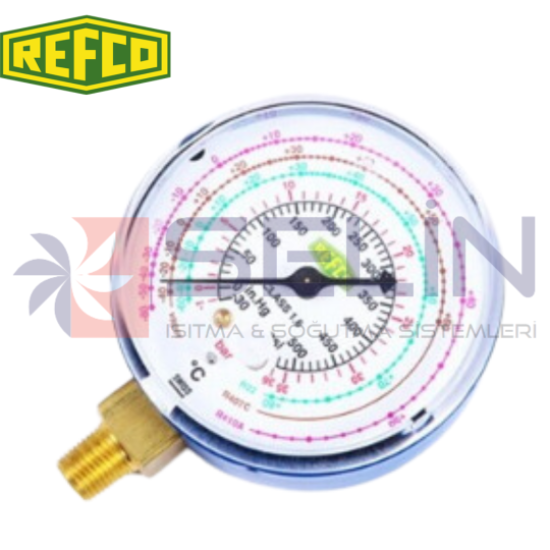 REFCO M2-250-DS-CLİM32 ALÇAK BASINÇ MANOMETRE Ø 68 mm X 1/8 NPT
