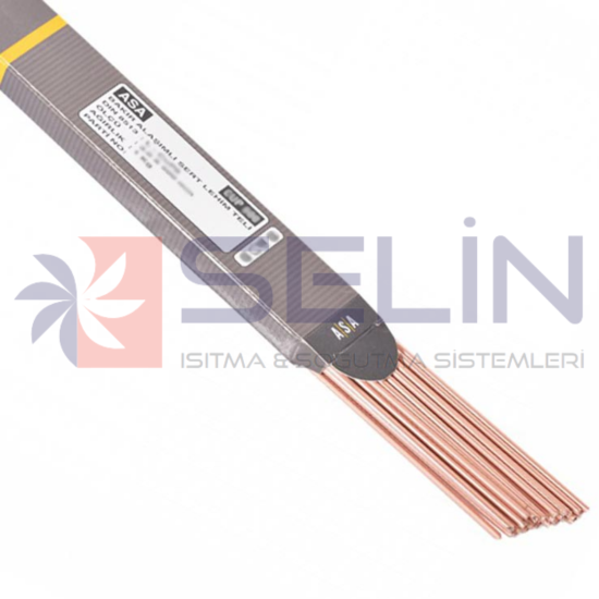 ASA KAYNAK TELİ BAKIR CUP-6 3.0 X 500 mm [1 KG]
