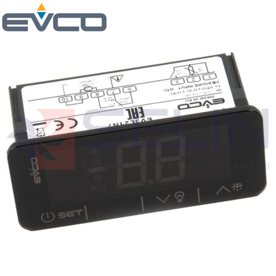 EVCO EV3L21 N7 TEK PROB DİJİTAL TERMOSTAT
