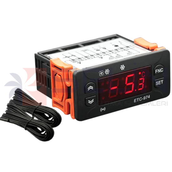 TOPANT ETC-974 ÇİFT PROB DİJİTAL TERMOSTAT