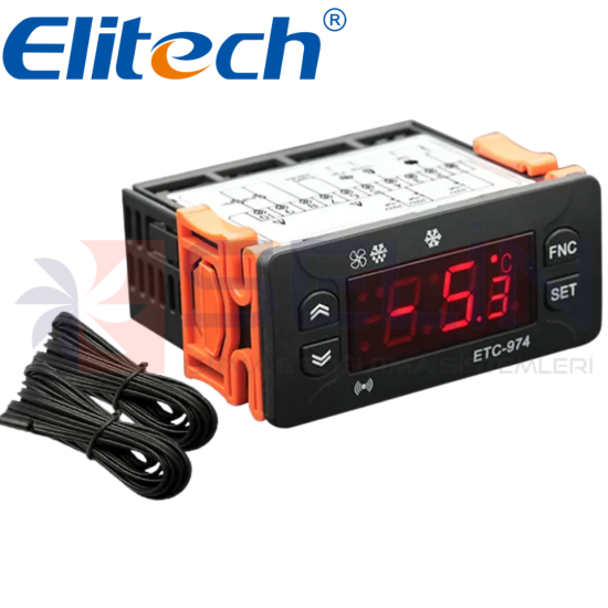 ELİTECH ETC-974 ÇİFT PROB DİJİTAL TERMOSTAT