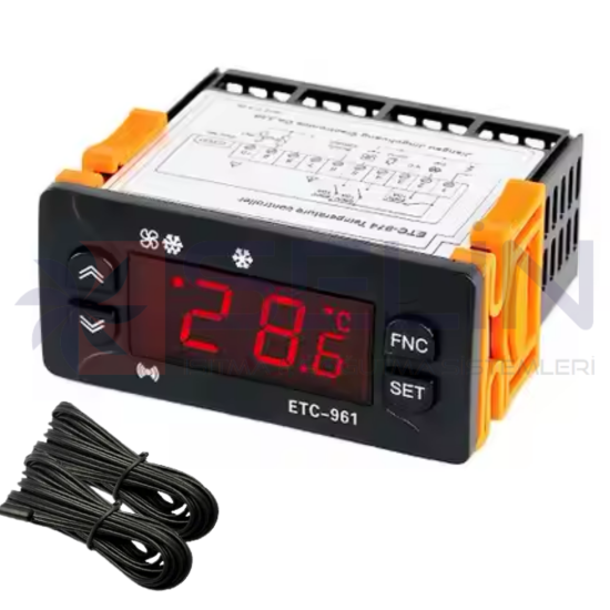 TOPANT ETC-961 TEK PROB DİJİTAL TERMOSTAT