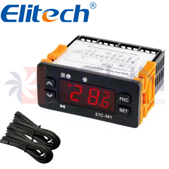 ELİTECH ETC-961 TEK PROB DİJİTAL TERMOSTAT