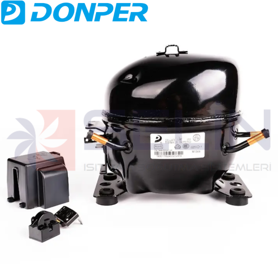 DONPER L76CZ1 1/4+ HP [185 KCAL/216 WATT] R134A GAZLI KOMPRESÖR