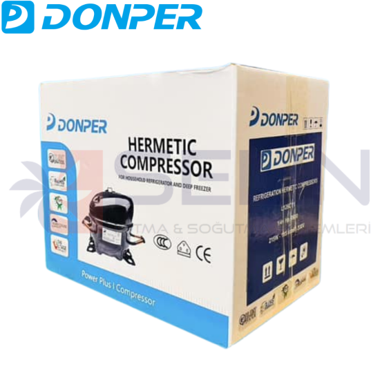 DONPER L126CY1 1/4+ HP [185 KCAL/216 WATT] R600 GAZLI KOMPRESÖR