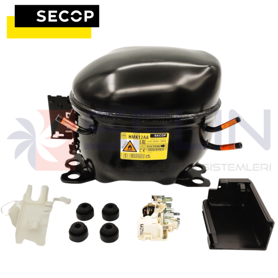 SECOP HMK12AA 1/4+ HP [170 KCAL/H] R600 GAZLI KOMPRESÖR