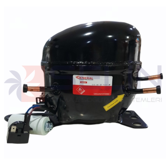 GENERAL GNE128YV 1/4+HP [190 KCAL / 220 WATT] R600 GAZLI KOMPRESÖR