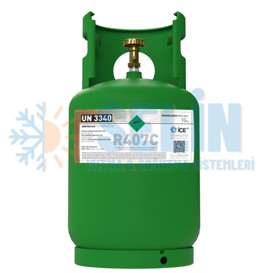 R-407 ICE+ GAZ 10 KG (DOLDURULABİLİR TÜP)