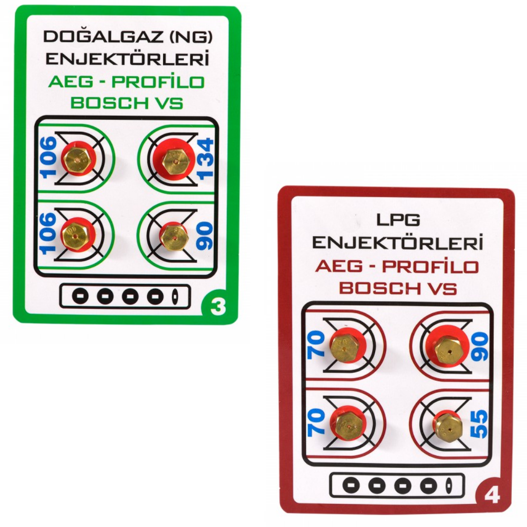 ENJEKTÖRLER DOĞALGAZ ENJEKTÖR LPG ENJEKTÖR LPG MEME DOĞALGAZ MEME